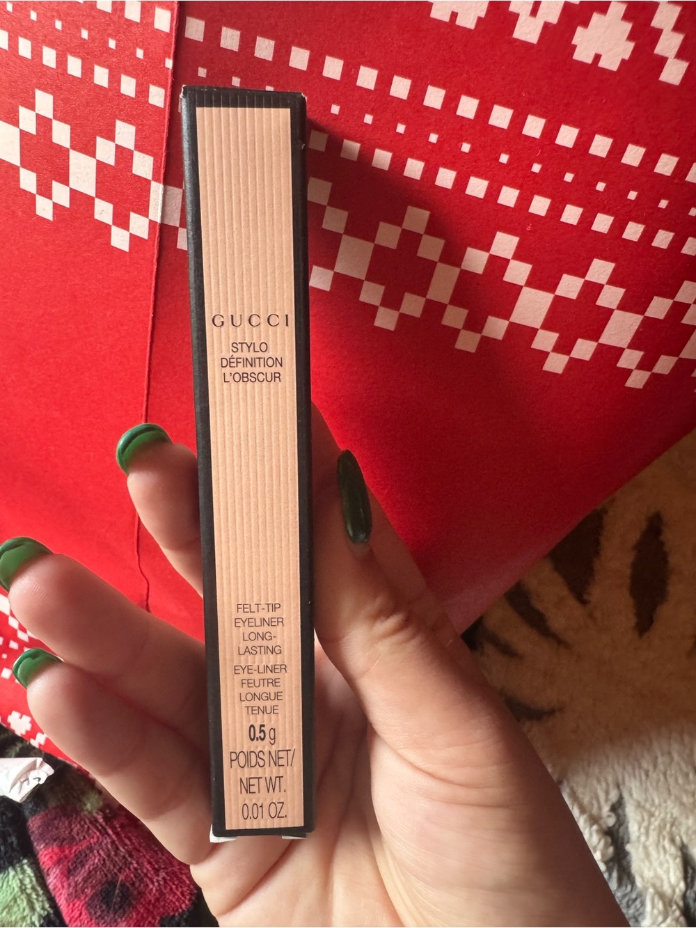 Gucci Felt-Tip Eyeliner-01 Eve Black